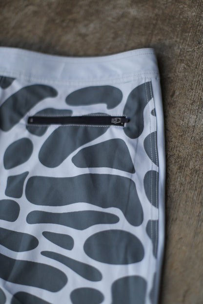 Tiger Shark Print Board Shorts